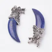Dyed Natural Lapis Lazuli Big Pendants