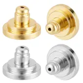 8Pcs 2 Colors Brass Ear Nuts