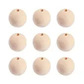 Unfinished Wood Beads
