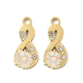 304 Stainless Steel Enamel Pendants
