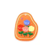 Opaque Embossed Printed Acrylic Pendants