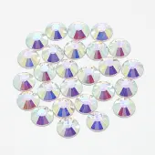 Flat Back Glass Rhinestone Cabochons