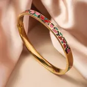 304 Stainless Steel Enamel Bangles