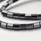 Non-magnetic Synthetic Hematite Bead Strands