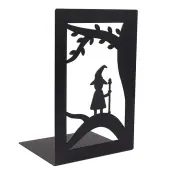 2Pcs Non-Skid Iron Bookend Display Stands