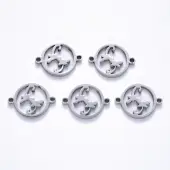 Tarnish Resistant 201 Stainless Steel Links Connectors