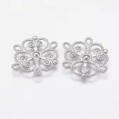 Non-Tarnish 304 Stainless Steel Filigree Joiners