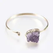 Golden Plated Brass Cuff Bangles