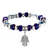 Devil's Eye Bracelet Fatima Palm Bracelet Alloy Eye Men's and Women's Handwear