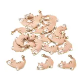 Rack Plating Alloy Enamel Pendants