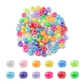 Plastic Pearlized Beads