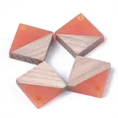 Resin & Wood Pendants