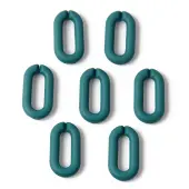 Rubberized Style Acrylic Linking Rings