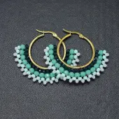 304 Stainless Steel Hoop Earrings