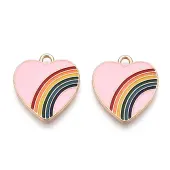 Light Gold Plated Alloy Pendants