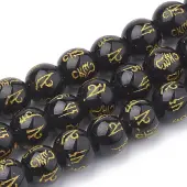 Buddhist Glass Beads Strands