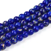 Baking Painted Glass Beads Strands