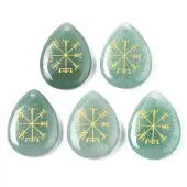 Natural Green Aventurine Pendants