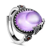 SHEGRACE Adjustable 925 Sterling Silver Finger Ring