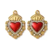 304 Stainless Steel Enamel Pendants