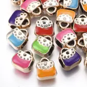 UV Plating Acrylic European Beads