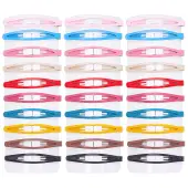 4 Sets Iron Snap Hair Clips