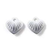 Spray Painted Alloy Pendants