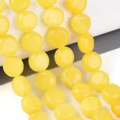 Dyed Natural White Jade Beads Strands