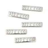 Brass Moon Phase Bar Pendants