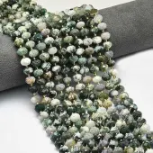 Natural Tree Agate Beads Strands
