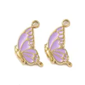 304 Stainless Steel with Enamel Charms