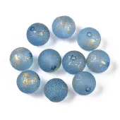 Baking Painted Glass Beads