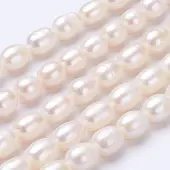 Natural Cultured Freshwater Pearl Beads Strands