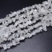 Natural Quartz Crystal Beads Strands