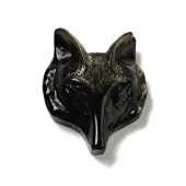 Natural Golden Sheen Obsidian Pendants