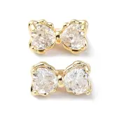 Brass Pave Cubic Zirconia Multi-Strand Links