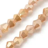 Electroplate Glass Beads Strands