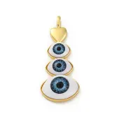 Rack Plating Brass Pendants