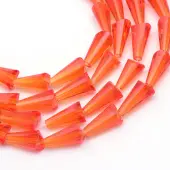 Transparent Glass Bead Strands