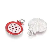 Fruit Alloy Enamel Charms