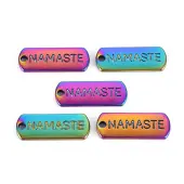 Rainbow Color Alloy Charms
