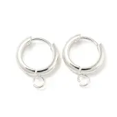201 Stainless Steel Huggie Hoop Earring Findings