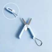 Stainless Steel Safe Portable Travel Scissors