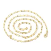 925 Sterling Silver Paperclip Chain Necklace