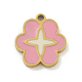 316 Surgical Stainless Steel Enamel Charms