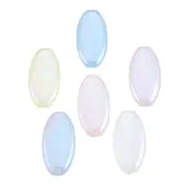 Rainbow Iridescent Plating Acrylic Beads