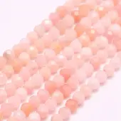 Natural Pink Opal Beads Strands