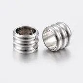 Tarnish Resistant 201 Stainless Steel Beads