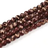 Baking Painted Glass Beads Strands