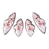 Christmas Theme Epoxy Resin Pendants
